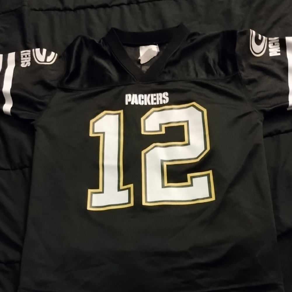NFL Youth Team Apparel Black Jersey
